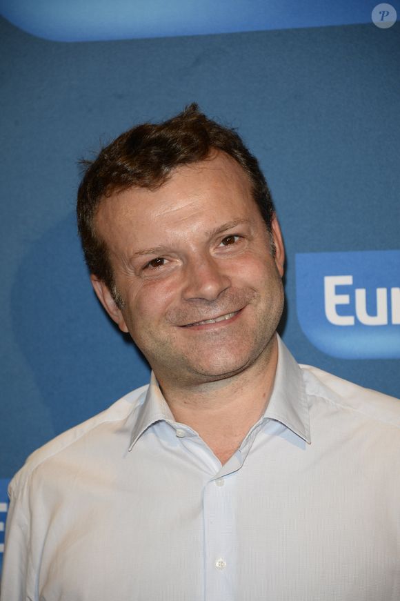 Axel de Tarle - Conference de presse de rentree d'Europe 1 a l'Espace de la Mutualite a Paris. Le 4 septembre 2013 (AGENCE / BESTIMAGE)