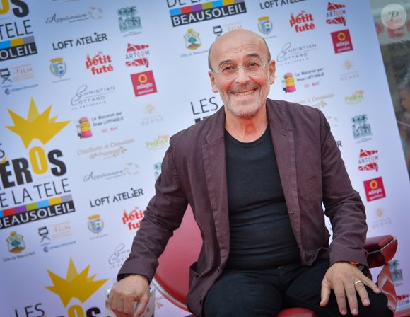 Patrick Paroux - Remise des prix au Festival Les Héros de la Télé à Beausoleil, France, le 8 octobre 2016. © Michael Alesi/Bestimage