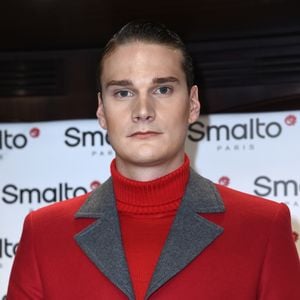 Yannick Agnel - Présentation de la collection "Smalto" lors de la fashion week à la boutique de la rue François 1er à Paris, le 18 janvier 2019. © Giancarlo Gorassini/Bestimage