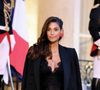 Tatiana Silva a présenté son dernier bulletin météo sur TF1 !

Tatiana Silva arrivant au dîner d'état au palais de l'Elysée à Paris en l'honneur de la visite du roi et de la reine de Belgique en France.

© Dominique Jacovides / Bestimage