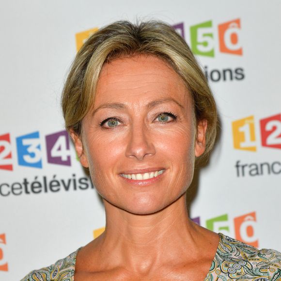 Anne-Sophie Lapix lors du photocall de la présentation de la nouvelle dynamique 2017-2018 de France Télévisions. Paris, le 5 juillet 2017.
© Guirec Coadic/Bestimage