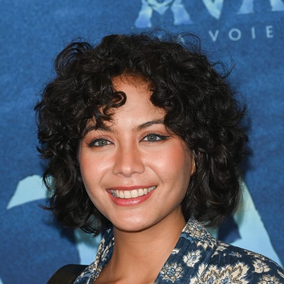 Vaimalama Chaves (Miss France 2019) à la première du film "Avatar: La Voie de l'Eau" au cinéma Le Grand Rex à Paris, le 13 décembre 2022.
© Guirec Coadic/Bestimage