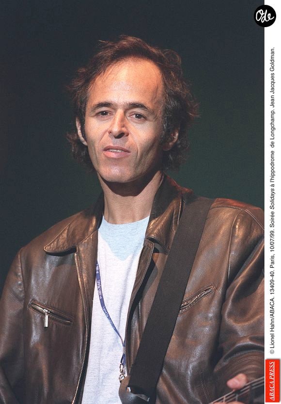 Le 10 juillet 1999. Soirée Solidays à l'hippodrome de Longchamp. Jean-Jacques Goldman. © Lionel Hahn/ABACA