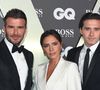 Victoria Beckham s’est exprimée dans le Wall Street Journal sur les tensions familiales.

David Beckham, Victoria Beckham, Brooklyn Beckham - Photocall de la soirée "GQ Men of the Year" Awards à Londres.
Backgrid UK/ Bestimage