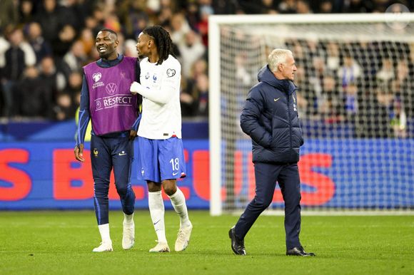 Ils ont suivi les traces de leur célèbre père en devenant footballeurs.

Kephren Thuram (FRA) et Marcus Thuram (FRA) - Match de qualification à l''EURO 2024 de Football opposant la France aux Pays-Bas au Stade de France à Saint-Denis, France, le 24 mars 2023. La France a gagné 4-0. © Jean-Baptiste Autissier/Panoramic/Bestimage