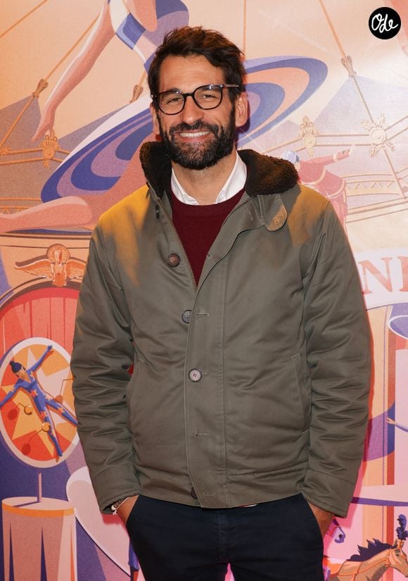 Dominique Tenza au photocall de la générale du spectacle "Tempo" du Cirque d'Hiver Bouglione à Paris, France, le 18 octobre 2025. © Coadic Guirec/Bestimage
