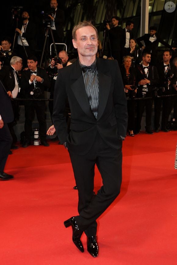 Augustin Trapenard - Montée des marches du film « Parthenope » lors du 77ème Festival International du Film de Cannes, au Palais des Festivals à Cannes. Le 21 mai 2024 © Christophe Clovis / Bestimage