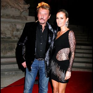 Archive - Johnny et Laeticia Hallyday lors de la vente aux enchères de Patrick Demarchlier au Petit Palais en 2010  © Guillaume Gaffiot/bestimage