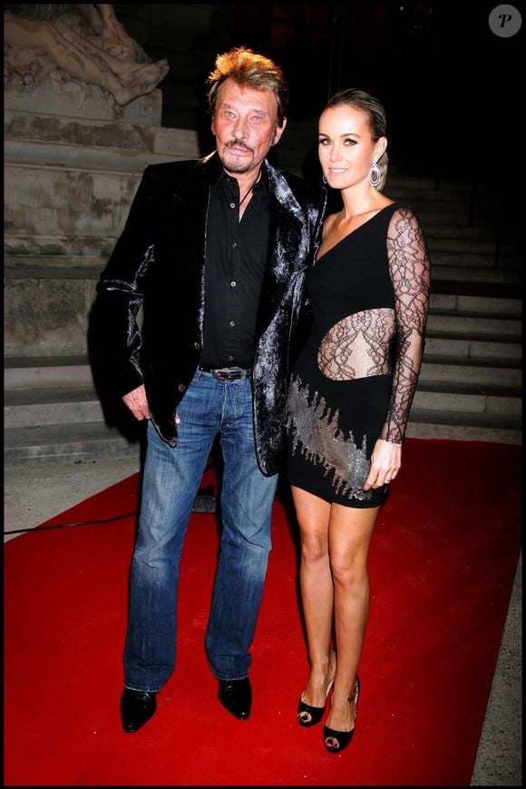 Archive - Johnny et Laeticia Hallyday lors de la vente aux enchères de Patrick Demarchlier au Petit Palais en 2010 © Guillaume Gaffiot/bestimage