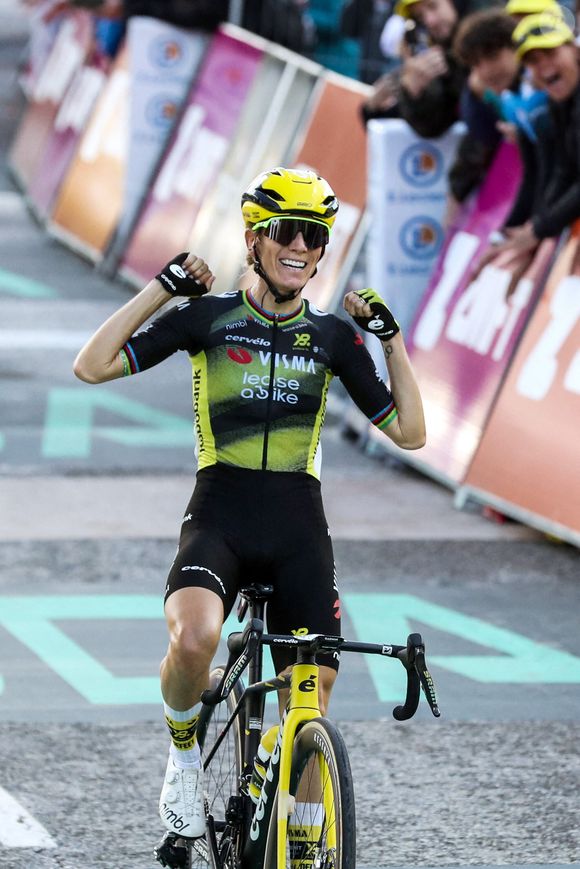 Pauline Ferrand Prevot / Visma lors de la 8ème étape du Tour de France féminin 2025 le 2 août 2025 à Saint-François-Longchamp , France. Photo by Stephane Pillaud/Icon Sport/ABACAPRESS.COM