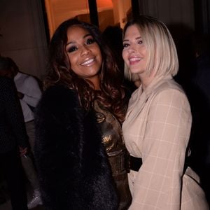 Exclusif - Ludivine Retory et Kelly Vedovelli - Eleven Paris présente "Artmakers" aux Salons Hoche à Paris le 27 novembre 2019. Elevenparis présente une nouvelle collaboration avec le styliste A. Travia, une collection de vêtements à l'esprit rock baptisée Artmakers. © Rachid Bellak/Bestimage