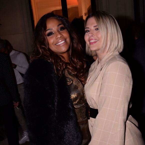 Exclusif - Ludivine Retory et Kelly Vedovelli - Eleven Paris présente "Artmakers" aux Salons Hoche à Paris le 27 novembre 2019. Elevenparis présente une nouvelle collaboration avec le styliste A. Travia, une collection de vêtements à l'esprit rock baptisée Artmakers. © Rachid Bellak/Bestimage