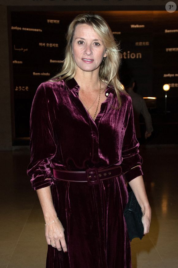 Sarah Poniatowski Lavoine assistant au Grand dîner du Louvre célébrant les 30 ans de la Pyramide au musée du Louvre à Paris, France, le 19 novembre 2019. Photo par Aurore Marechal/ABACAPRESS.COM