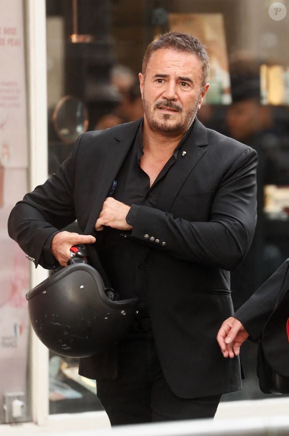 José Garcia aux obsèques de Jane Birkin en l'église Saint-Roch à Paris. Le 24 juillet 2023. © Jacovides-KD Niko / Bestimage