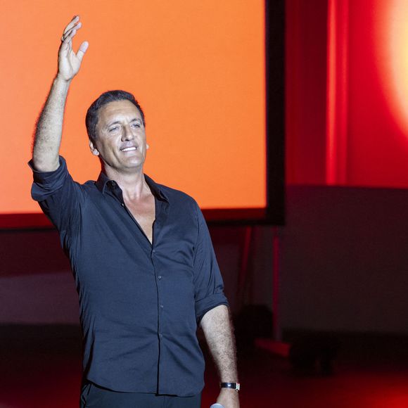 Exclusif - Dany Brillant - François Berléand et Nicolas Briançon interprètent l'univers déjanté et mythique de Poiret et Serrault au théâtre de verdure lors du Festival de Ramatuelle le 3 aout 2024. © Cyril Bruneau/Festival de Ramatuelle/Bestimage