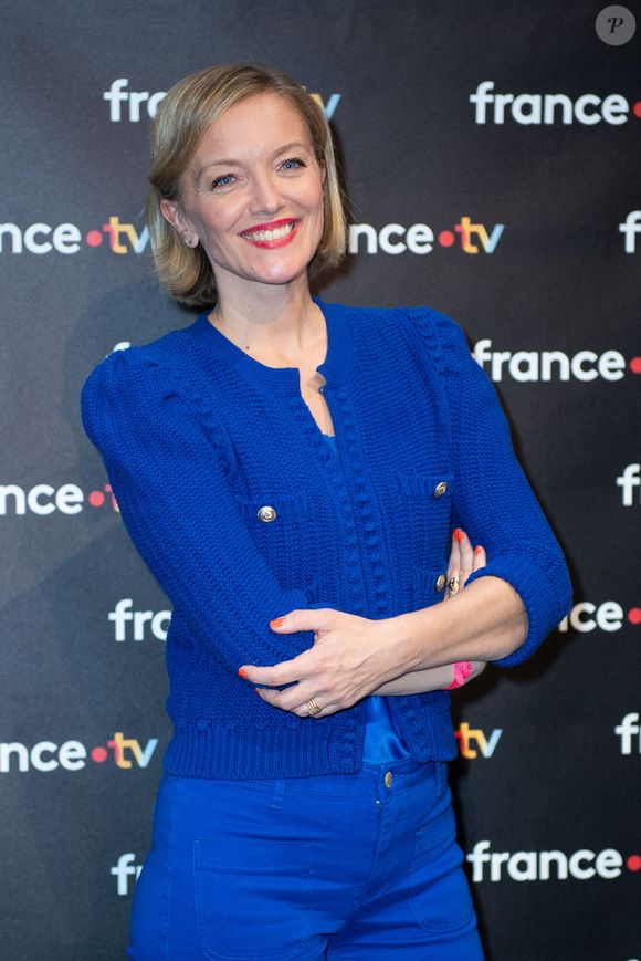 Maya Lauqué assiste au 40ème anniversaire de l'émission Tele Matin dans les locaux de France Télévision à Paris, France, le 06 février 2025. Photo Aurore Marechal/Abaca