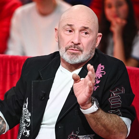 Exclusif - Vincent Lagaf - Enregistrement de l'émission Vivement dimanche consacrée à l'équipe du Splendid au studio Rive Gauche, présentée par M.Drucker, et diffusée le 2 mars sur France 3. Paris, le 21 février 2025. 
© Guillaume Gaffiot / Bestimage