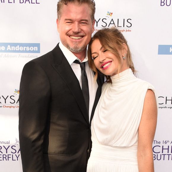 Eric Dane et Rebecca Gayheart 16e bal annuel des papillons Chrysalis organisé dans une résidence privée à Mandeville Canyon. Photo par Janet Gough / AFF/ABACAPRESS.COM
