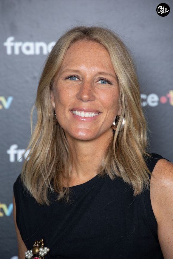 Agathe Lecaron assiste à la conférence de presse de France TV le 4 septembre 2024 à Paris, en France. Photo : Nasser Berzane/ABACAPRESS.COM
