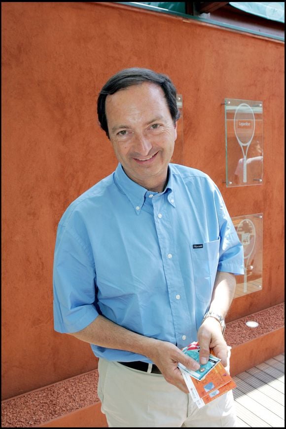 Michel-Édouard Leclerc à Roland-Garros en 2006 RINDOFF-MACAULT / BESTIMAGE