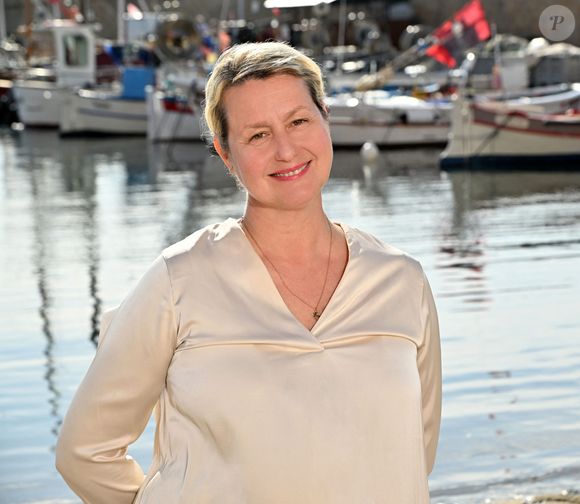Exclusif -  Luana Belmondo, la célèbre cheffe romaine, prend les commandes de la cuisine de Gioia, la célèbre table tropézino-italienne située à Saint-Tropez dont Jean-Roch est le propriétaire. Ici, elle est dans Saint-Tropez, le 7 mai 2023.