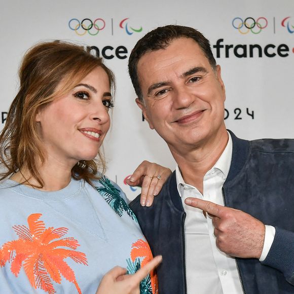 "Je me suis fait virer de Radio France, et je me suis retrouvé au chômage, racontait-il à Europe 1, en juillet dernier. À l’époque, personne ne me connaissait. Le téléphone ne sonnait pas. J’étais au fond du précipice"

La journaliste française Léa Salamé pose pour un photocall à côté du présentateur Laurent Luyat avant la conférence de presse "Paris 2024" de France Télévision à Paris le 11 juin 2024. Photo de Firas Abdullah/ABACAPRESS.COM