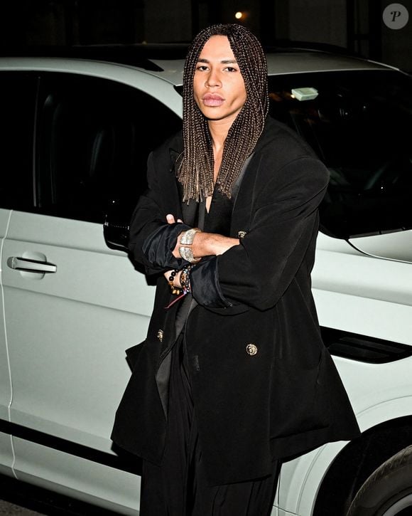Balmain et Olivier Rousteing organisent un dîner intime au restaurant Monsieur, à Manhattan, New York. © Backgrid USA / Bestimage