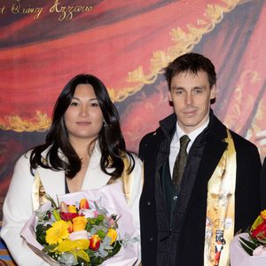 Louis et Marie Ducruet - Soirée de clôture du 47ème Festival International du Cirque de Monte-Carlo sous le chapiteau de Fontvieille à Monaco, le 21 janvier 2025. © Olivier Huitel / Pool Monaco / Bestimage