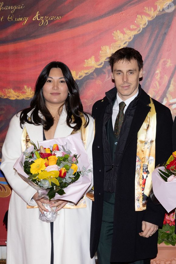Louis et Marie Ducruet - Soirée de clôture du 47ème Festival International du Cirque de Monte-Carlo sous le chapiteau de Fontvieille à Monaco, le 21 janvier 2025. © Olivier Huitel / Pool Monaco / Bestimage
