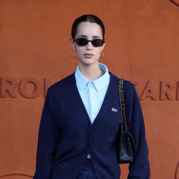 Iman Perez au village lors des Internationaux de France de Tennis de Roland Garros 2025. Paris, le 30 mai 2025. © Jacovides/Moreau Bestimage