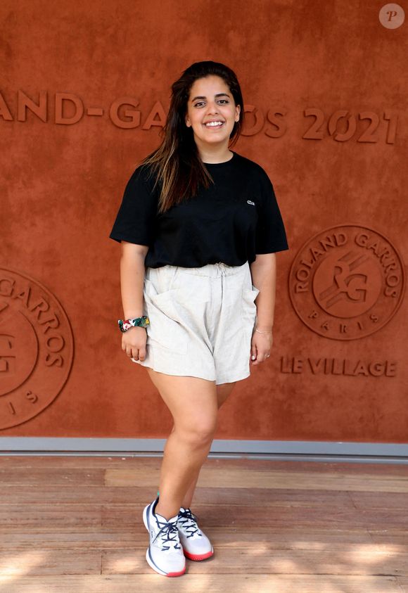 Inès Reg - People au village lors des Internationaux de France de Tennis de Roland Garros à Paris. Le 10 juin 2021
© Dominique Jacovides / Bestimage