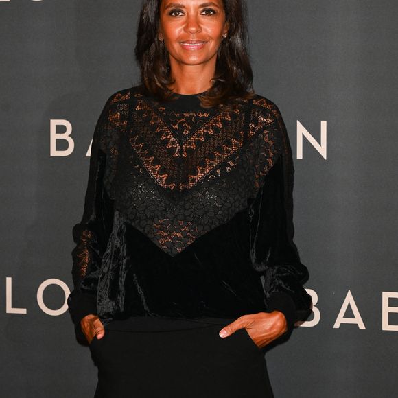 Karine Le Marchand à la première du film "Babylon" au cinéma Le Grand Rex à Paris, France, le 14 janvier 2023. © Coadic Guirec/Bestimage