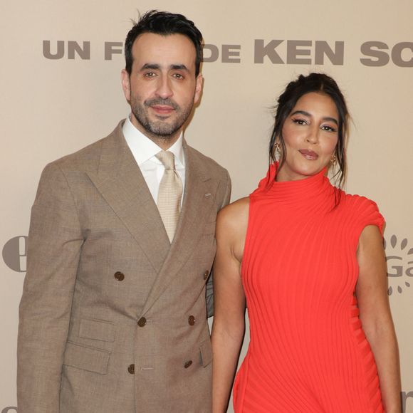 Jonathan Cohen et Leila Bekhti - Avant-première du film "Ma Mère, Dieu et Sylvie Vartan" au cinéma Pathé Palace à Paris le 17 mars 2025. © Coadic Guirec/Bestimage
