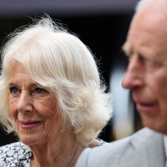 Le roi Charles III d'Angleterre et Camilla Parker Bowles, reine consort d'Angleterre,visitent le Sandringham Flower Show 2025. © Chris Radburn/WPA-Pool/Bestimage