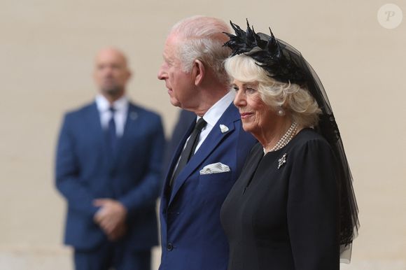 Le roi Charles III d'Angleterre et Camilla Parker Bowles, reine consort d'Angleterre, arrivent au Vatican à Rome, le 23 octobre 2025. © Marco Iacobucci/IPA via ZUMA Press / Bestimage
