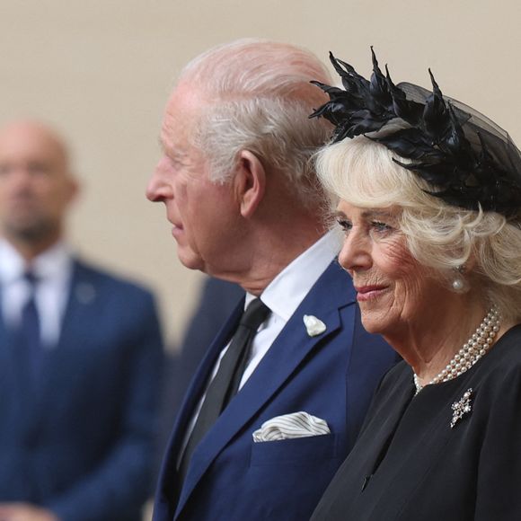 Le roi Charles III d'Angleterre et Camilla Parker Bowles, reine consort d'Angleterre, arrivent au Vatican à Rome, le 23 octobre 2025. © Marco Iacobucci/IPA via ZUMA Press / Bestimage