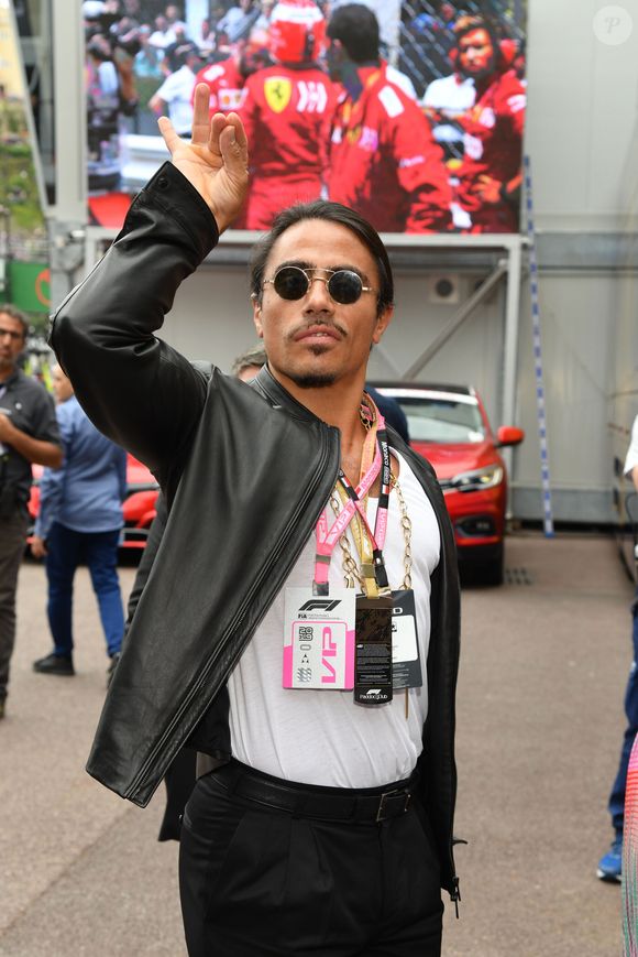 Nusret Gökçe, surnommé "Salt Bae" - People avant le départ du 77ème Grand Prix de Formule 1 de Monaco le 26 mai 2019. © Bruno Bebert/Bestimage
