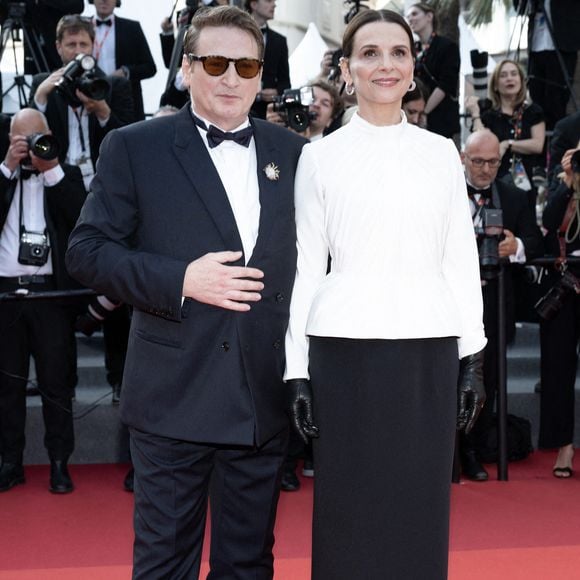 Benoit Magimel et Juliette Binoche assistent au tapis rouge de La Passion De Dodin Bouffant lors du 76ème festival de Cannes au Palais des Festivals le 24 mai 2023 à Cannes, France. Photo David Niviere/Abaca