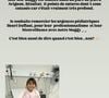Alizée a publié une story où on voit la fillette dans un lit d'hôpital. 

Capture d'écran de la story d'Alizée sur Instagram mercredi 16 juillet 2025. @alizeeofficiel
