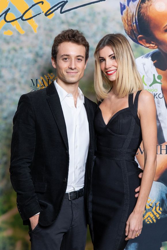 Exclusif - Hugo Clément et sa compagne Alexandra Rosenfeld - Dîner de gala au profit de l'association "Maïsha Africa" de Sonia Rolland, qui vient en aide aux enfants du Rwanda, au Pavillon Gabriel, à Paris, France, le 17 décembre 2018.  © Gorassini-Moreau/Bestimage