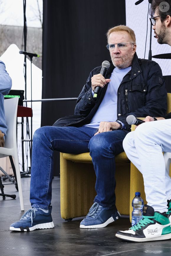 Christopher Lambert à l'évènement Como Fun à LarioFiere à Erba, près de Côme, le 15 mars 2025.