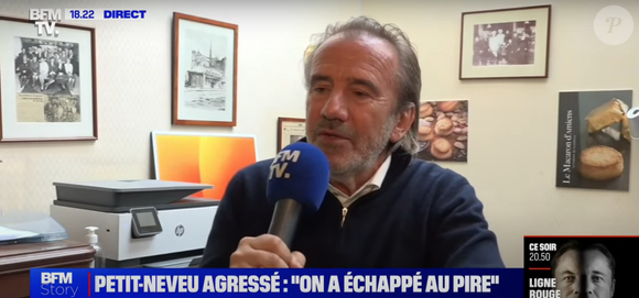 En mai 2023, son fils, Jean-Baptiste,  était violemment agressé devant sa chocolaterie à Amiens, en marge d'une manifestation contre la réforme des retraites...

Jean-Alexandre Trogneux, le neveu de Brigitte Macron, sur BFMTV.
