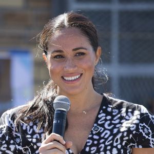 Le prince Harry et Meghan Markle visitent le township de Nyanga, Afrique du Sud le 23 septembre 2019.  EXPRESS SYNDICATION / BESTIMAGE