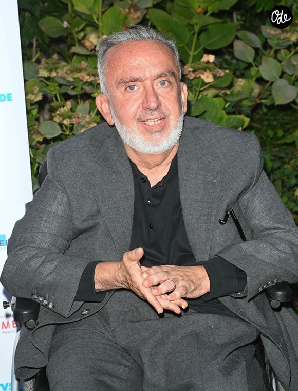 Dominique Farrugia - 1er Cocktail des nommés du Festival de la fiction de La Rochelle dans l’hôtel particulier de la SACD à Paris le 1er septembre 2022. © Coadic Guirec/Bestimage