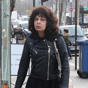 Isabelle Mergault - Arrivées et sorties dans les studios RTL à Paris. Le 23 février 2021