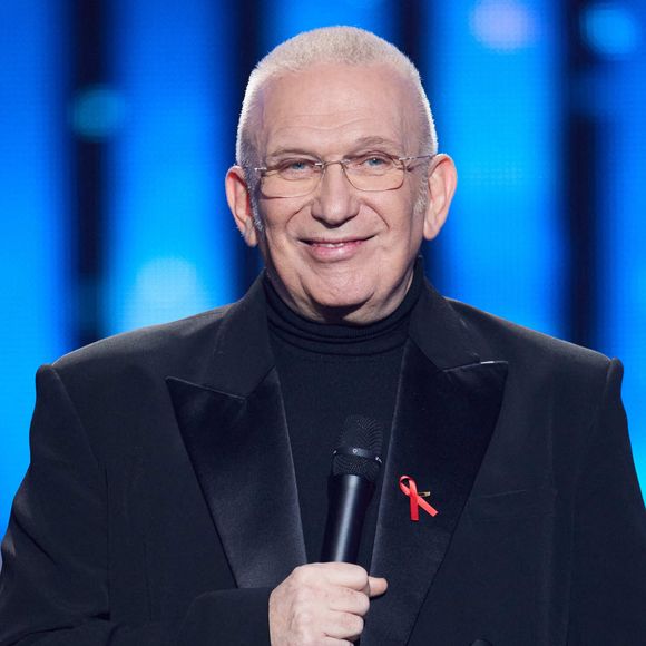 Exclusif - Jean-Paul Gaultier - Enregistrement de l'émission "Les 50 ans du Disco, les stars chantent pour le Sidaction" au Dôme de Paris, France, le 15 mars 2023, diffusée le 25 mars sur France 2. © Guirec-Moreau/Bestimage