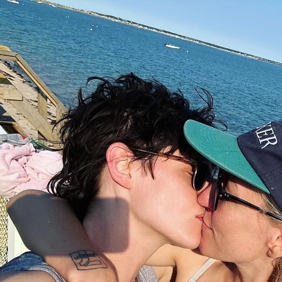 Kristen Stewart et sa fiancée l'actrice Dylan Meyer.
© Instagram Dylan Meyer (@spillzdylz)