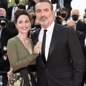 Jean Dujardin et Nathalie Pechalat assistent à la projection de OSS 117 : From Africa With Love et la cérémonie de clôture du 74ème Festival de Cannes le 17 juillet 2021 à Cannes, France. Photo by David Niviere/ABACAPRESS.COM