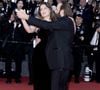 Entre éclats de rire et gestes tendres, l'ancien mannequin a offert une séquence pleine de fraîcheur et de spontanéité, confirmant une fois de plus son aisance sur les tapis rouges.

Vincent Macaigne et Laetitia Casta - Montée des marches du film « Karma » lors du 79ème Festival International du Film de Cannes, le 15 mai 2026. © Olivier Borde / Bestimage