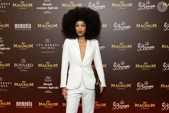 Ophély Mezino - Soirée sur la plage Magnum lors du 76ème Festival International du Film de Cannes le 18 mai 2023. © Cannes Magnum/Jeremy Melloul/Bestimage